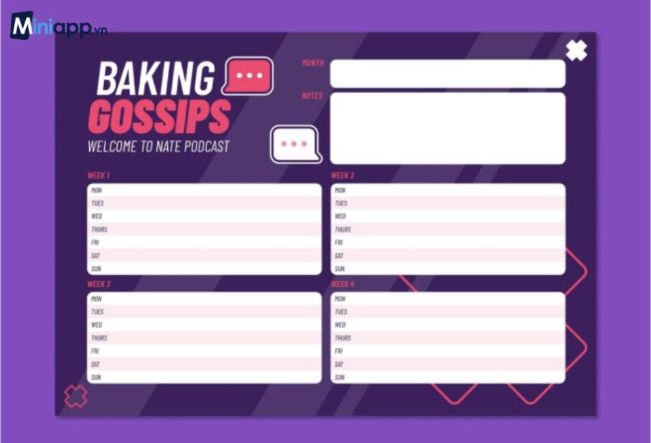 mẫu checklist sự kiện