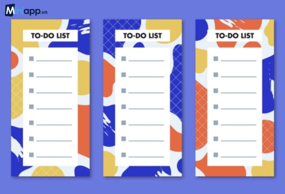 mẫu checklist sự kiện
