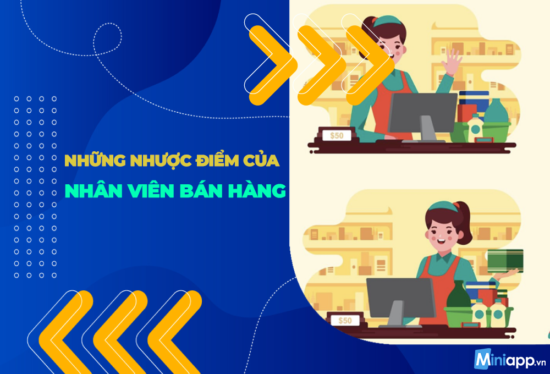 nhược điểm của nhân viên bán hàng