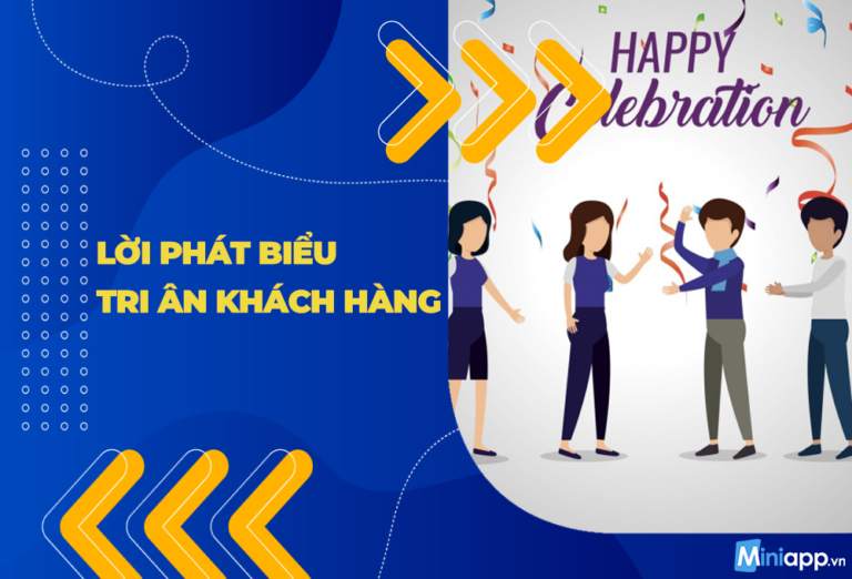 lời phát biểu tri ân khách hàng