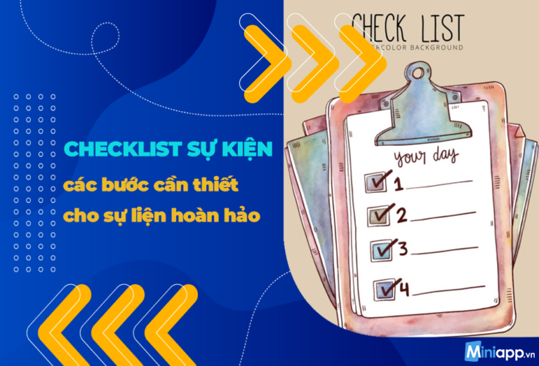 checklist sự kiện