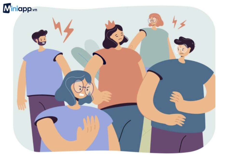 ví dụ về xung đột trong nhóm