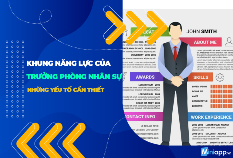 khung năng lực trưởng phòng nhân sự