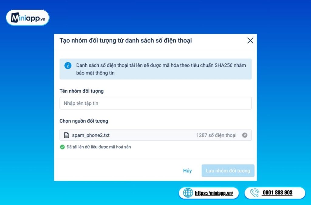 tạo_quảng_cáo_theo_danh_ sách_số_điện_thoại_trên_ _zalo_ads_4